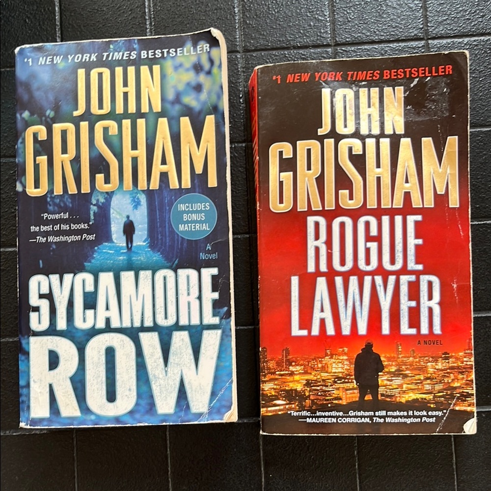 Book Set (2) John Grisham